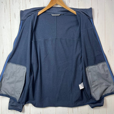 男士中号海军蓝 Teton Bros 石墨烯夹克，涤纶抓绒夹克（z00054767）。