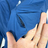 Men's Size Small Navy The North Face Swallowtail Vent Hoodie Nylon Windshell Jacket (z00055386)