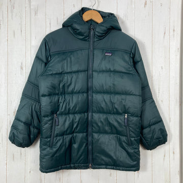 【Kid's XL グレー系】 2008 Patagonia ( パタゴニア ) キッズ ダスパーカ Kid's DAS Parka NRS 化繊インサレーション / DWR / フード付き 化繊ダウン ウェア トップス アウター ジャケット 化繊インサレーション