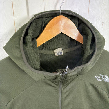 【Men's L グリーン系】 The North Face ( ザ・ノースフェイス ) サーマル バーサ グリッド フーディ Thermal Versa Grid Hoodie ポリエステル ウェア トップス アウター ジャケット フリース z00057995