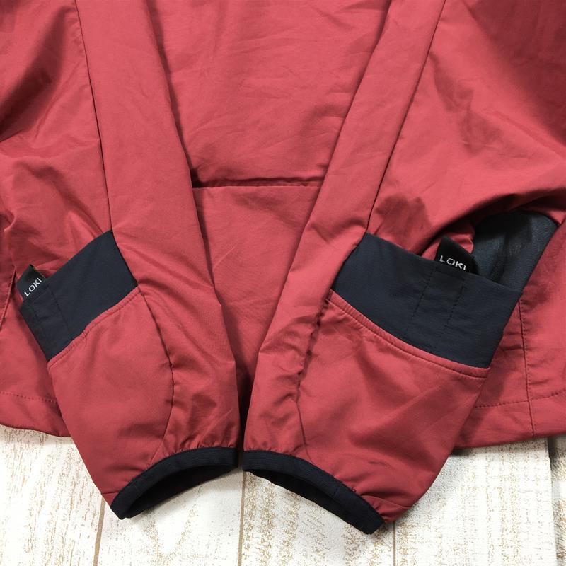 【Men's L レッド系】 Loki ( ロキ ) ソフトシェル ジャケット Softshell Jacket フーディ メーカー消滅 生産終了モデル International Men's  ソフトシェル アウター ジャケット トップス ウェア