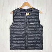 【Men's S ブラック系】 Montbell ( モンベル ) スペリオ ダウン ラウンドネック ベスト Superior Down Round Neck Vest ダウン ウェア トップス ベスト ダウンインサレーション z00057943  ダウンインサレー