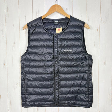 【Men's S ブラック系】 Montbell ( モンベル ) スペリオ ダウン ラウンドネック ベスト Superior Down Round Neck Vest ダウン ウェア トップス ベスト ダウンインサレーション z00057943  ダウンインサレー