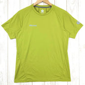 【Men's M イエロー系】 Marmot ( マーモット ) アセント ハーフスリーブ クルー Accent Hs Crew MJT-S6031 Asian Men's 化繊 ショートスリーブTシャツ クルーネック インナー シャツ トップス ウェア - 【公式】2ndGEAR（セカンドギア）Webショップ【登山用品・アウトドア用品専門 買取販売店】