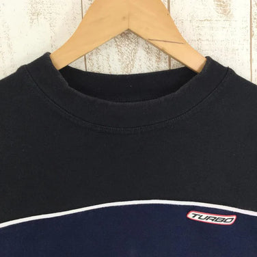 【Men's M ネイビー系】 Turbo Climbing ( ターボクライミング ) ストレッチ スウェット クルーネック シャツ フランクリンクライミングの弟ブランド International Men's 化繊 ロングスリーブTシャツ クルーネック インナ - 【公式】2ndGEAR（セカンドギア）Webショップ【登山用品・アウトドア用品専門 買取販売店】