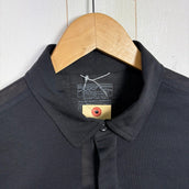 【Men's S ブラック系】 2021 Patagonia ( パタゴニア ) キャプリーン クール トレイル ポロ Capilene Cool Trail Polo ポリエステル ウェア トップス インナー シャツ ショートスリーブシャツ 化繊 z0005789