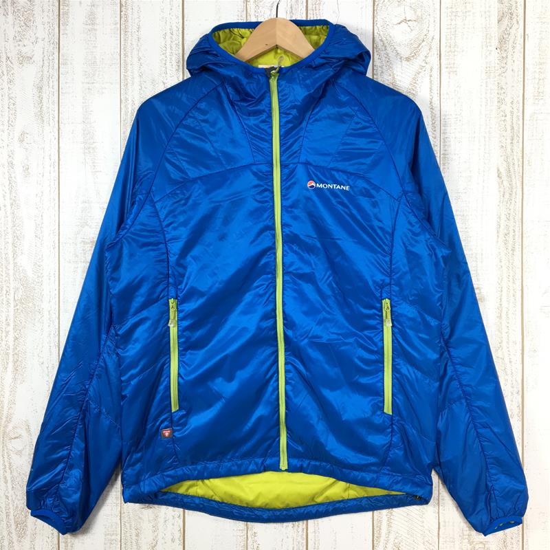 【男款S蓝】Montane Prism Jacket Primaloft Insulation Hoody International 男士电蓝色合成绝缘外套