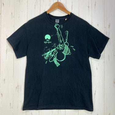 【Men's OneSize ブラック系】 Quiet Sport（クワイエットスポート） ヤングジェリーマルケス ショートスリーブ ティー Young Jerry Marquez S/S Tee 生産終了モデル 入手困難 ジェリー鵜飼 コットン ウェア トップス インナー シ