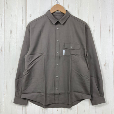 【Women's M ブラウン系】 Ridge Mountain Gear ( リッジマウンテンギア ) メリノ ベーシック ロングスリーブ シャツ Merino Basic Long Sleeve Shirt Cinder Brown z00058948 Cinder
