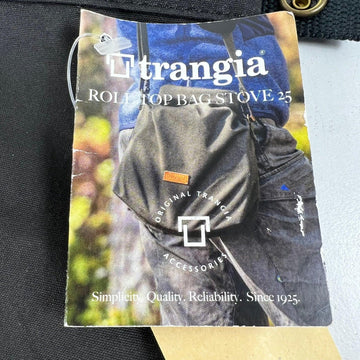 【OneSize ブラック系】 Trangia ( トランギア ) ストームクッカー用 ロールトップバッグ Storm Cooker Roll Top Bag TR-619251 ブラック z00056877 ブラック  バッグ ストレージ - 0