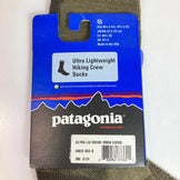 【小绿】Patagonia超轻徒步中筒袜SKA 22.5-24cm 美利奴羊毛 服饰配件 袜子 z00052980 SKA袜子 袜子 服饰配件 我们
