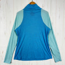 【Women's M ブルー系】 2012 Patagonia ( パタゴニア ) キャプリーン 2 ライトウェイト ジップネック Capilene 2 Lightweight Zip-Neck 吸汗速乾 ハーフジップ ポリエステル ウェア トップス インナー シャツ-2