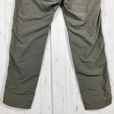 Ridge Mountain Gear 基础款徒步裤，男女通用 XXS 码，绿色。合成纤维长裤。亚洲男女通用。