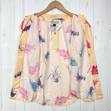 【Women's 2 ベージュ系】 2020 Patagonia ( パタゴニア ) ライトウェイト パタロハ シャツ Lightweight Pataloha Shirt SHVP レーヨン ウェア トップス インナー シャツ ショートスリーブシャツ  z000604