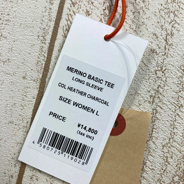 【Women's L チャコール系】 Ridge Mountain Gear ( リッジマウンテンギア ) メリノ ベーシック Tシャツ ロングスリーブ Merino Basic Tee Long Sleeve メリノウール クルーネック Women's ウール ロング - 【公式】2ndGEAR（セカンドギア）Webショップ【登山用品・アウトドア用品専門 買取販売店】