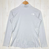 【Women's M グレー系】 The North Face ( ザ・ノースフェイス ) ロングスリーブ フラッシュドライ 3D ジップアップ Long Sleeve FlashDry 3D Zip Up ポリエステル ウェア トップス インナー シャツ ロングスリ