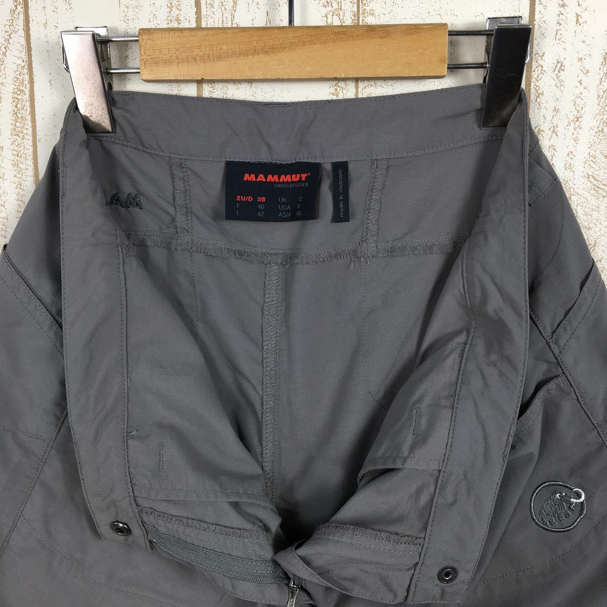 【Women's 38 グレー系】 Mammut ( マムート ) ニアラ ショーツ Niala Shorts リップストップナイロン 速乾 1020-05611 International Women's  化繊 ショーツ ショートパンツ ボトムス ウェア