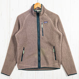 【Boy's XXL ブラウン系】 Patagonia ( パタゴニア ) レトロ パイル ジャケット Retro Pile Jacket ポリエステル 65411 International Boy's トップソイルブラウン | Topsoil Brown | TOP