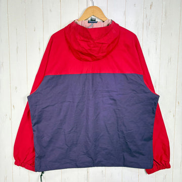 【Unisex L レッド系】 1997 Patagonia ( パタゴニア ) ニューマティック プルオーバー Pneumatic Pullover Burnt Chili / Regal Purple 生産終了モデル 入手困難 ウェア トップス アウター ジャケ - 0