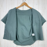 Women's Small Green Ridge Mountain Gear Basic Short Sleeve Shirt, Sage Green, Polyester, Top, Undershirt, Shirt