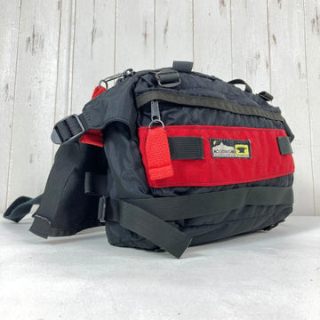 【OneSize レッド系】 1980s Mountain Smith ( マウンテンスミス ) ツアーパック Tour Pack ビンテージ オリジナル 入手困難 旧タグ 白山タグ コーデュラナイロン製 アメリカ製 バッグ ストレージ ウエストバッグ ヒップパッ - 0