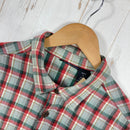 【Men's M グリーン系】 1994 Patagonia ( パタゴニア ) ヘビー フランネル シャツ Heavy Flannel Shirt Ombre Boxes / Auburn 生産終了モデル 入手困難 コットン ウェア トップス インナー シャツ ロ-4