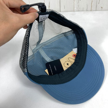 Halo Commodity Rip Cap，海军蓝/灰色，尼龙，均码，头饰，帽子，z00053655