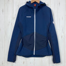 【Women's XS ネイビー系】 Mammut ( マムート ) アイガー スピード ミッドレイヤー ハイブリッド フーデッド ジャケット Eiger Speed ML Hybrid Hooded Jacket Women Eiger Extreme 防風 ストレッチ-1