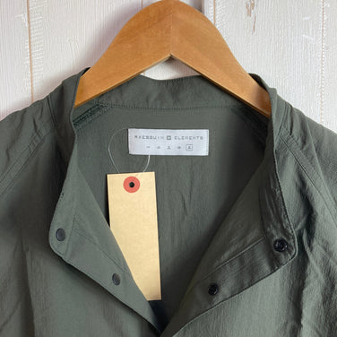 【Unisex 5 グリーン系】 Axesquin Elements ( アクシーズクインエレメンツ ) 軽くて涼しいロングシャツ クロミドリ ナイロン ウェア トップス インナー シャツ ロングスリーブシャツ 化繊 z00056508 クロミドリ 化繊 ロングスリー