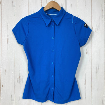 【Women's S ブルー系】 Millet ( ミレー ) ショートスリーブ メッシュ シャツ ウェア トップス インナー シャツ ショートスリーブシャツ 化繊 z00059004  化繊 ショートスリーブシャツ インナー シャツ トップス ウェア