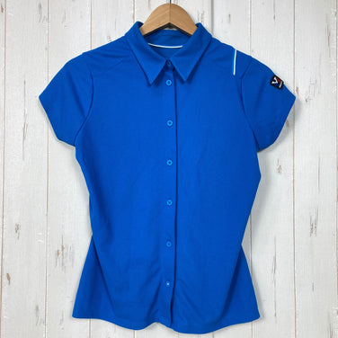 【Women's S ブルー系】 Millet ( ミレー ) ショートスリーブ メッシュ シャツ ウェア トップス インナー シャツ ショートスリーブシャツ 化繊 z00059004  化繊 ショートスリーブシャツ インナー シャツ トップス ウェア