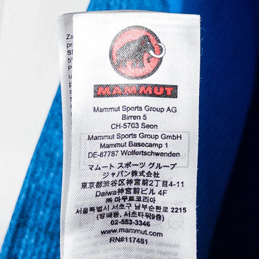 【Men's S ブルー系】 Mammut ( マムート ) ネイアー ミドルレイヤー ジャケット アジアンフィット Nair ML Jacket AF Men ポリエステル ウェア トップス アウター ジャケット フリース z00052437 フリース アウタ - 【公式】2ndGEAR（セカンドギア）Webショップ【登山用品・アウトドア用品専門 買取販売店】