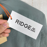 男式 XL Green Ridge Mountain Gear 基本款长袖衬衫，灰绿色，涤纶，上衣，内衣，长裤