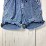 【Men's M ブルー系】 1990s Gramicci ( グラミチ ) ショート クライミングパンツ Short Climbing Pants 旧タグ ビンテージ オリジナル 入手困難 クライミングショーツ アメリカ製 ボックスロゴ コットン ウェア ボトム