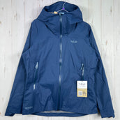 【Women's L ブルー系】 Rab ( ラブ ) ダウンポア ライト ジャケット ウィメンズ Downpour Light Jacket Wmns QWG-91 TEMPEST BLUE z00056117 TEMPEST BLUE レインシェル アウター ジャ