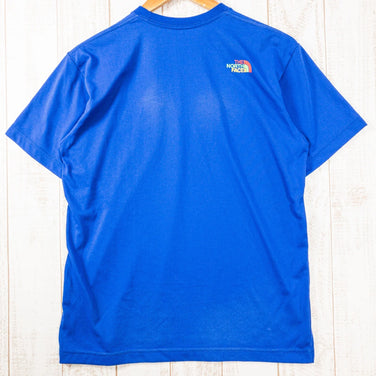 【Men's M ブルー系】 The North Face ( ザ・ノースフェイス ) カラフル ロゴ ティー Colorful Logo Tee Tシャツ プリントt 速乾 NT31352 Asian Men's 化繊 ショートスリーブTシャツ クルーネック - 【公式】2ndGEAR（セカンドギア）Webショップ【登山用品・アウトドア用品専門 買取販売店】