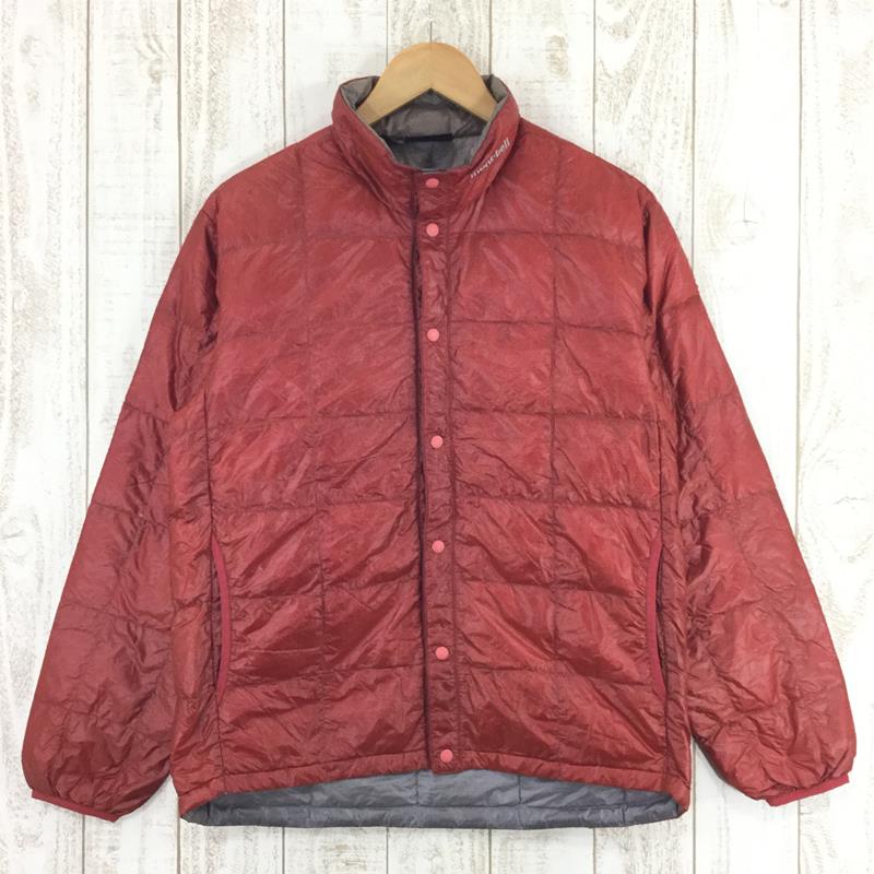 [Men's S Red] Montbell Ul Down Inner Jacket 1101283 Asian Men's Down Insulation Outer Jacket Tops Wear