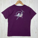 【Women's S パープル系】 Montbell ( モンベル ) ウィック ティー ヴィリッシュ ピッケル Wic. T Willisch Pickel ポリエステル ウェア トップス インナー シャツ ショートスリーブTシャツ クルーネック 化繊 z000556-2