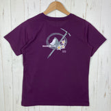 【Women's S Purple】 Montbell Wic. T Willisch Pickel Polyester Wear Top Inner Shirt Short Sleeve T-Shirt Crew Neck Synthetic z000556
