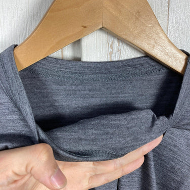 【Women's L グレー系】 Ridge Mountain Gear ( リッジマウンテンギア ) メリノ ベーシック ティー ショートスリーブ Merino Basic Tee Short Sleeve Heather Charcoal メリノウール ウェア ト