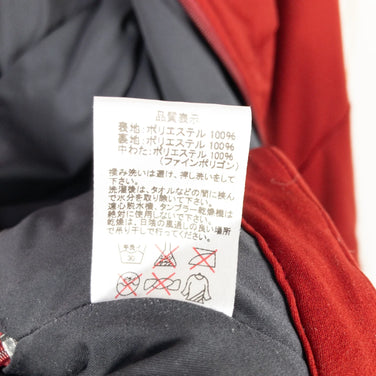 【Men's M レッド系】 Finetrack ( ファイントラック ) ドラウト ポリゴン3 フーディ 化繊ダウン ウェア トップス アウター ジャケット 化繊インサレーション z00052921  化繊インサレーション アウター ジャケット トップス ウェア