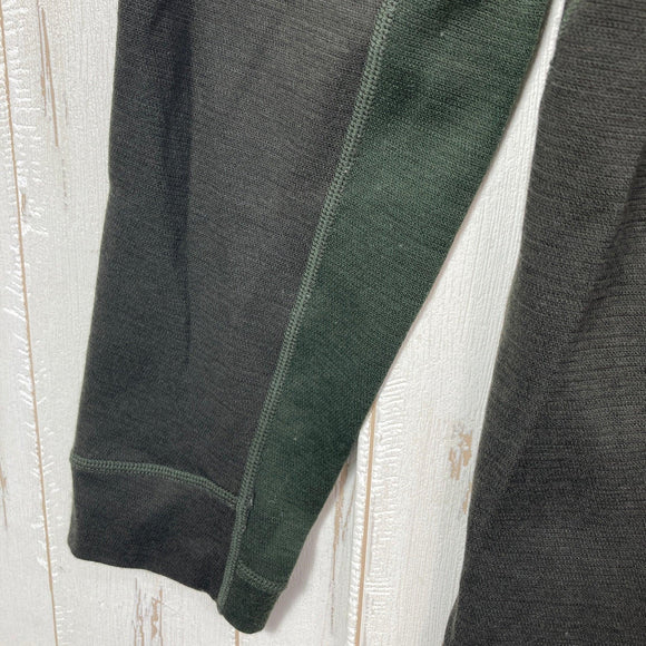 【Men's M グリーン系】 Montbell ( モンベル ) メリノウールプラス アクション ジップネック Merino Wool Plus Action Zip Neck メリノウール ウェア トップス インナー シャツ ロングスリーブシャツ 化繊 z000