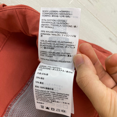 【Men's 30-Short ピンク系】 Arcteryx ( アークテリクス ) クロニン コットン パンツ Cronin Cotton Pant Stone Red コットン ウェア ボトムス ロングパンツ コットン z00059596 Stone Red コットン ロン