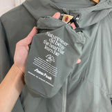 【Unisex S グレー系】 Snowpeak ( スノーピーク ) シャドー リップストップ ジャケット Shadow Ripstop Jacket ポリエステル ウェア トップス インナー シャツ フーディ 化繊 z00060328  化繊 フーディ インナー