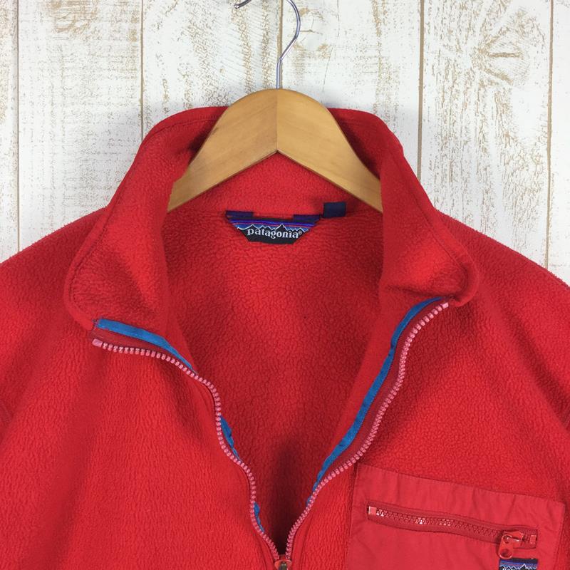 [Men's M Red] Patagonia 80S Synchilla Jacket Vintage Made in USA Discontinued Model Hard to Find 25021 International Men's Red x Peacock