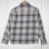 【Men's XS グレー系】 2013 Patagonia ( パタゴニア ) ロングスリーブ フィヨルドフランネルシャツ アジアンフィット Long-Sleeved Fjord Flannel Shirt - Asia Fit DWN 生産終了モデル 入手困難