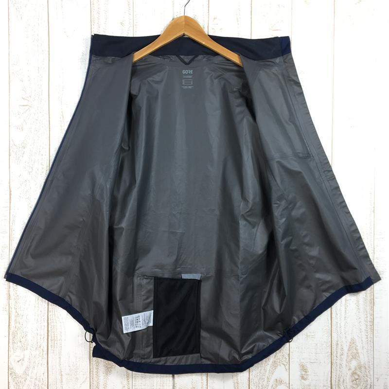 【男款L海军蓝】Gore Wear C3 Gore-Tex Pac-Light 夹克 C3 Gtx Pac-Light 夹克 Goretex 骑行自行车防雨壳 100651 国际男款