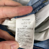 【Women's XS ブルー系】 Gramicci ( グラミチ ) デニム ファイブ ポケット ワイド パンツ Denim Five Pocket Wide Pants コットン ウェア ボトムス ロングパンツ コットン z00060523  コットン ロングパンツ