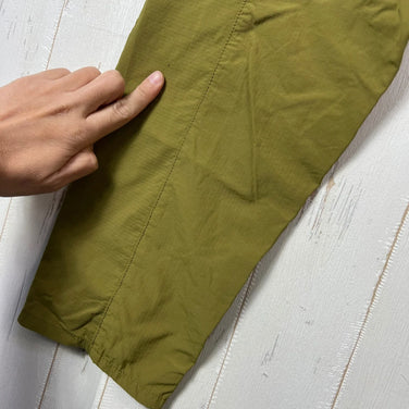 Men's Medium Green Yamatomichi (Yama to Michi) Double Weave Five-Pocket Pants, DW 5-Pocket Pants, Nylon, Long Pants, z00054490