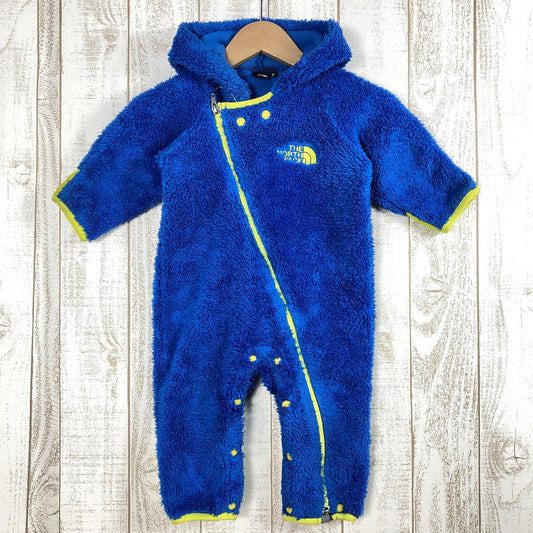 【Baby's OneSize ブルー系】 The North Face ( ザ・ノースフェイス ) ベビー フリース スーツ Baby’S Fleece Suit カバーオール ロンパース ボア NAB71217 Asian Baby's JE ジェイクブルー フリース アウ